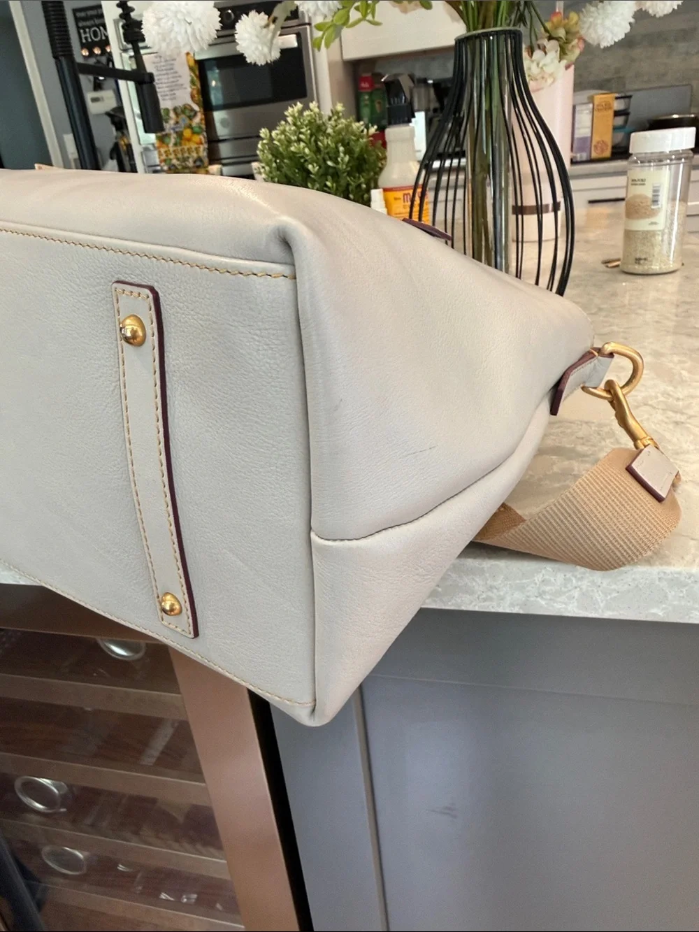 Dooney and Bourke  Florentine leather, large satchel